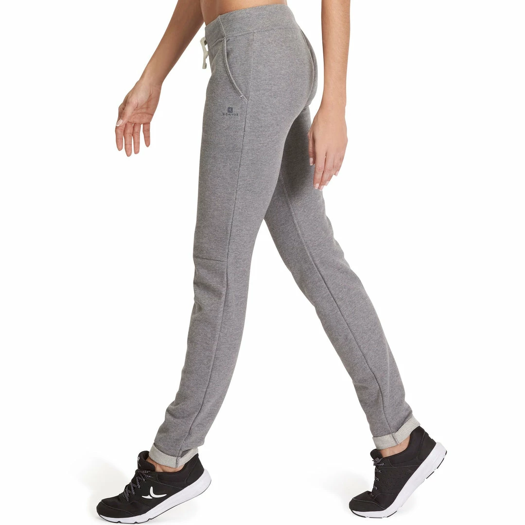 Best Sale ⌛ Domyos Nyamba 500, Stretchy Slim-Fit Pants, 👩 Women's Bottoms ⌛ 5 Domyos Nyamba 500, Stretchy Slim-Fit Pants, Women's Bottoms