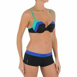 Tribord Women's Push-Up Balconet Bikini Top Bikinis, Boardshorts