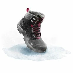 Quechua SH520 X-Warm, Mid Waterproof Hiking Boots, Women's