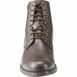 Best Sale ⌛ Fouganza Riding 🥾 Boots Leather Lace-Up Riding Paddock 🥾 Boots, 👩 Women's 🎁 58 Fouganza Riding Boots Leather Lace-Up Riding Paddock Boots, Women's
