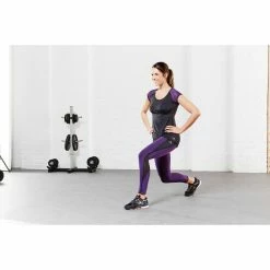 Promo 🔔 Shirts Domyos Shape+, Shaping Fitness T-Shirt, 👩 Women's 🎁 35 Shirts Domyos Shape+, Shaping Fitness T-Shirt, Women's