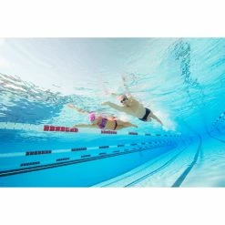 Nabaiji Women's Swimming Ultra Chlorine-Resistant Crop Top Jade Bikinis, Boardshorts