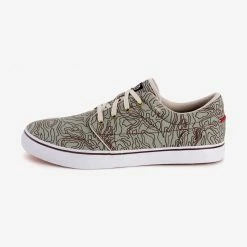 Oxelo Adult Skateboard Longboard Canvas L Low-Rise Shoes Vulca Footwear
