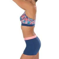 Nabaiji Women's Aquabiking Chlorine-Resistant Crop Top Anna Bikinis, Boardshorts