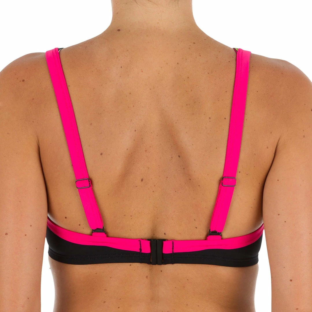 Best Pirce 🎉 Olaian 👩 Women's Underwired 🩱 Swimsuit Top EDEN DNP 👏 4 Olaian Women's Underwired Swimsuit Top EDEN DNP