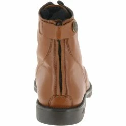 Best Sale ⌛ Fouganza Riding 🥾 Boots Leather Lace-Up Riding Paddock 🥾 Boots, 👩 Women's 🎁 44 Fouganza Riding Boots Leather Lace-Up Riding Paddock Boots, Women's