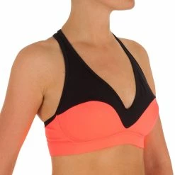 Tribord Bikinis, Boardshorts Olaian Ana, Surfing Swimsuit Top, Women's