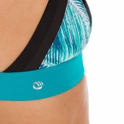 New 👍 Olaian 👙 Bikinis, Boardshorts 👩 Women's 🏄 Surfing Crop Top 🩱 Swimsuit Top With Very Open Back Isa Bondi 👍 12 Olaian Bikinis, Boardshorts Women's Surfing Crop Top Swimsuit Top With Very Open Back Isa Bondi