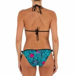 Olaian Bikinis, Boardshorts Women's Sliding Triangle Swimsuit Top With Removable Padded Cups Bali