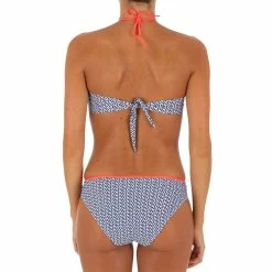 Tribord Olaian Laeti, Bandeau Swimsuit Top With Fixed Padded Cups, Women's Bikinis, Boardshorts