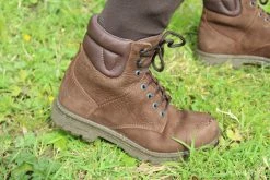 Deals ⭐ Fouganza Hiking 🥾 Boots Leather Lace-Up Sentier Riding 🥾 Boots ❤️ 26 Fouganza Hiking Boots Leather Lace-Up Sentier Riding Boots