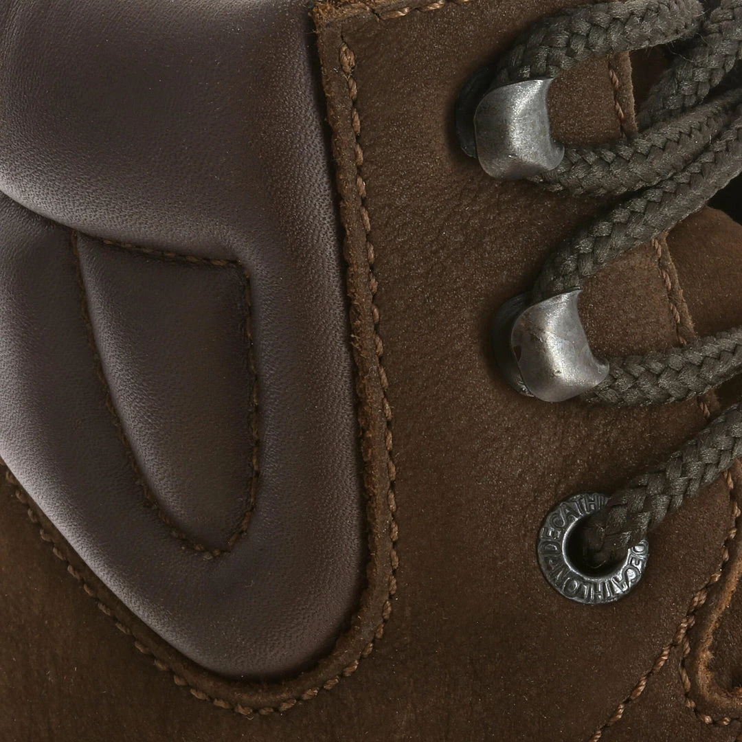 Deals ⭐ Fouganza Hiking 🥾 Boots Leather Lace-Up Sentier Riding 🥾 Boots ❤️ 8 Fouganza Hiking Boots Leather Lace-Up Sentier Riding Boots