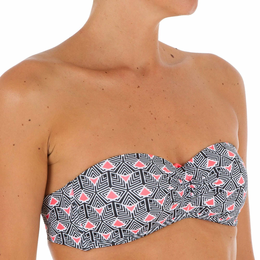 Top 10 π Olaian π© Women's Fixed Padded Cup π©± Swimsuit Top DIMA LAETI BANDEAU π― 3 Olaian Women's Fixed Padded Cup Swimsuit Top DIMA LAETI BANDEAU