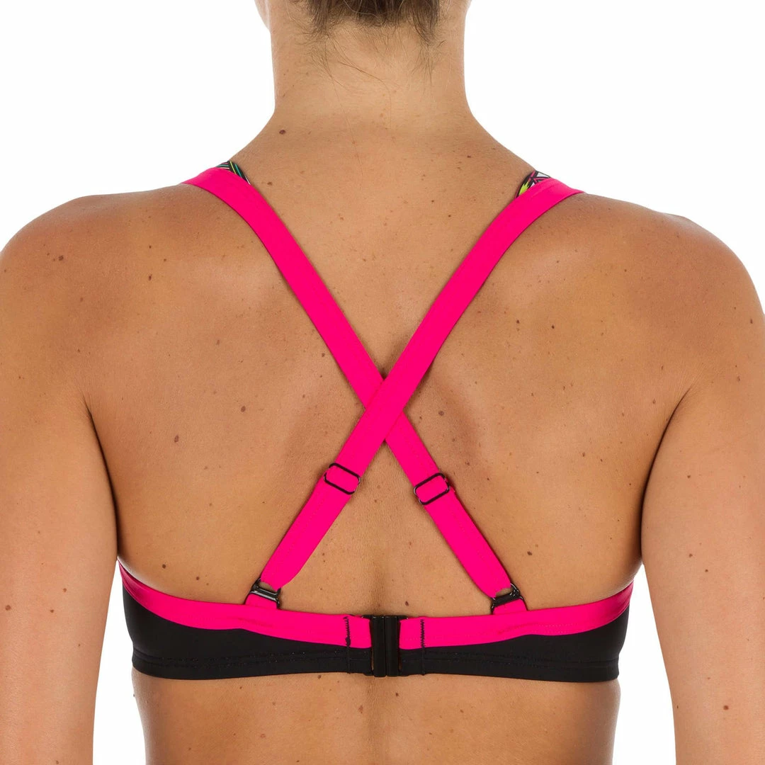 Best Pirce 🎉 Olaian 👩 Women's Underwired 🩱 Swimsuit Top EDEN DNP 👏 3 Olaian Women's Underwired Swimsuit Top EDEN DNP