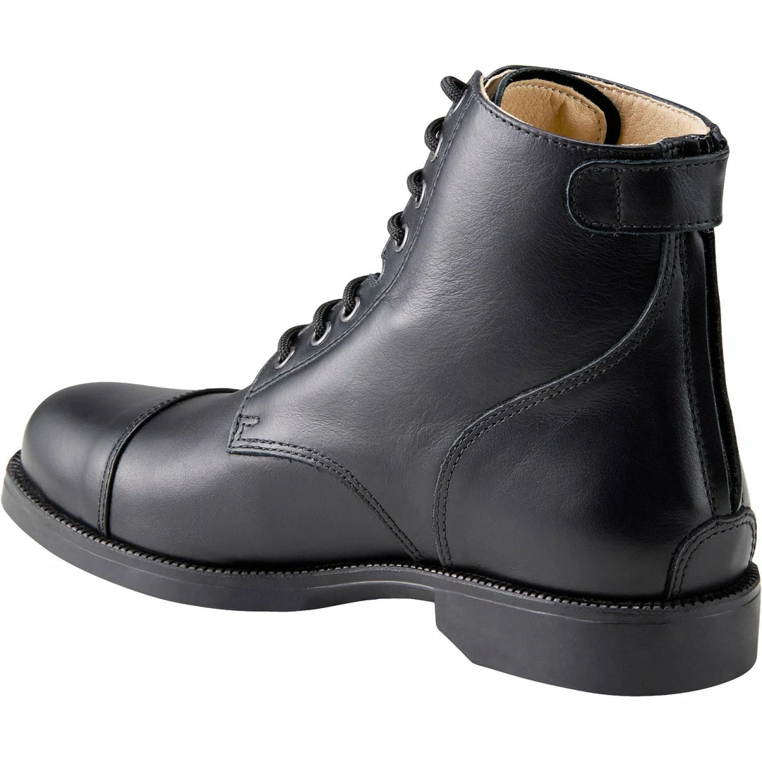 Best Sale ⌛ Fouganza Riding 🥾 Boots Leather Lace-Up Riding Paddock 🥾 Boots, 👩 Women's 🎁 29 Fouganza Riding Boots Leather Lace-Up Riding Paddock Boots, Women's