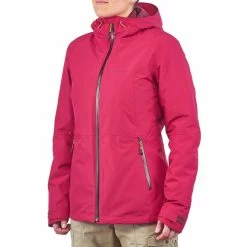 Forclaz Women's Travel Backpacking 3-in-1 Jacket RainWarm 500 Jackets