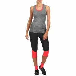 Btwin Women's Cycling 3/4 Length Tights 500