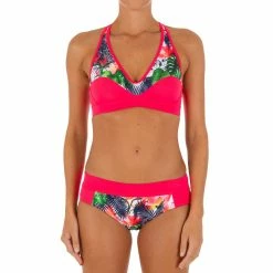 Tribord Bikinis, Boardshorts Olaian Ana, Surfing Swimsuit Top, Women's