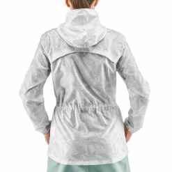 Quechua Raincut NH100, Waterproof Zip Hiking Rain Jacket, Women's