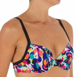 Olaian Women's Balconette-Style U-X Back Swimsuit Top ELO STREET