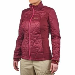 Forclaz Women's Travel Backpacking 3-in-1 Jacket RainWarm 500 Jackets