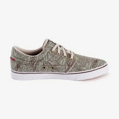 Oxelo Adult Skateboard Longboard Canvas L Low-Rise Shoes Vulca Footwear