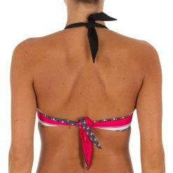 Tribord Women's Paddle & Rowing Fixed Padded Cup Push-Up Swimsuit Top Elena Bikinis, Boardshorts