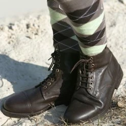 Fouganza Adult Horse Riding Lace-Up Jodhpur Boots Paddock