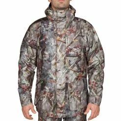 Solognac Posikam 300 Waterproof Camouflage Hunting Parka Adult