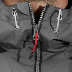Caperlan Waterproof Fishing Jacket 500 Grey