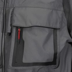 Caperlan Waterproof Fishing Jacket 500 Grey