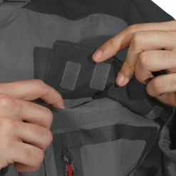 Caperlan Waterproof Fishing Jacket 500 Grey
