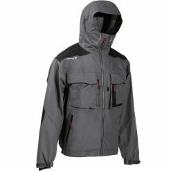 Caperlan Waterproof Fishing Jacket 500 Grey