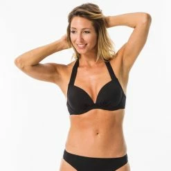Deals ๐ Olaian Elena Push-Up ๐ฉฑ Swimsuit Top With Fixed Padded Cups - Black ๐ 27 Olaian Elena Push-Up Swimsuit Top With Fixed Padded Cups - Black