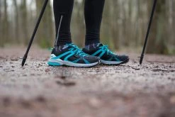 Newfeel Black/blue Propulse Walk 380 Women's Nordic Walking Shoes