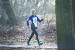 Newfeel Black/blue Propulse Walk 380 Women's Nordic Walking Shoes