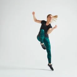 Shirts Domyos 100, Cardio Workout T-Shirt, Women's