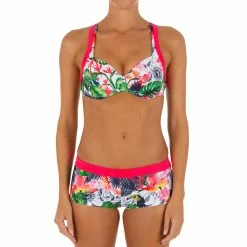 Olaian Women’s Underwired Minimizer Balconette Swimsuit Top Eden Bikinis, Boardshorts