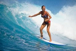 Tribord Bikinis, Boardshorts Agatha Surfing Crop Top Swimsuit Top With Padded Cups