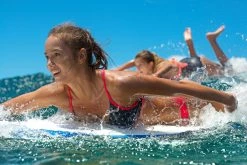 Tribord Bikinis, Boardshorts Agatha Surfing Crop Top Swimsuit Top With Padded Cups