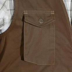 Fouganza Adult Horseback Riding Multi-Pocket Sleeveless Riding Jacket Sentier Tops