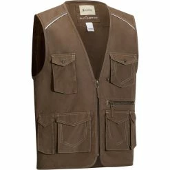 Fouganza Adult Horseback Riding Multi-Pocket Sleeveless Riding Jacket Sentier Tops