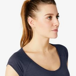 Outlet ๐งจ Shirts Nyamba 500, Pilates And Gentle Gym Slim-Fit T-Shirt, ๐ฉ Women's ๐ฅฐ 12 Shirts Nyamba 500, Pilates And Gentle Gym Slim-Fit T-Shirt, Women's