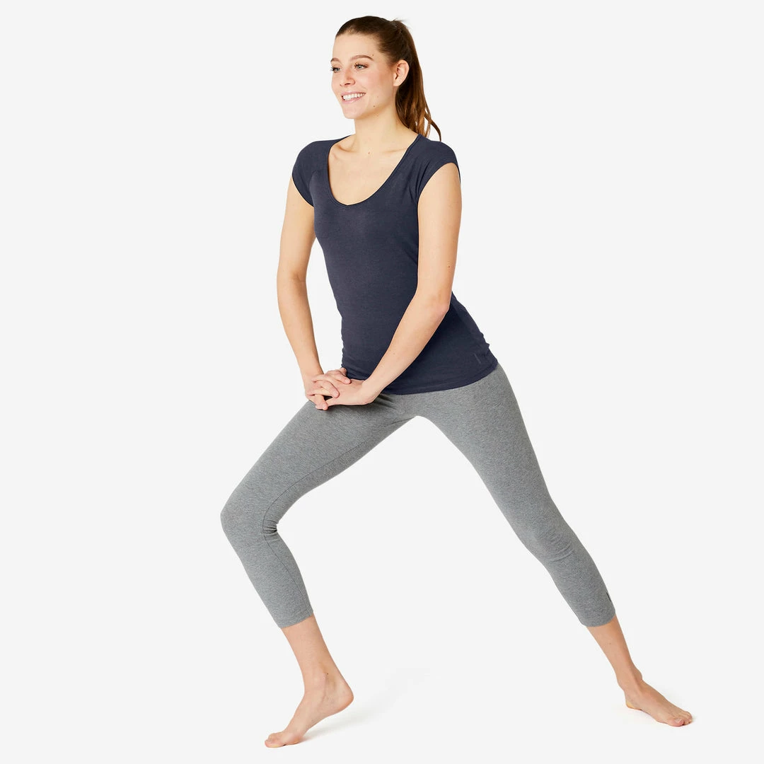 Outlet ๐งจ Shirts Nyamba 500, Pilates And Gentle Gym Slim-Fit T-Shirt, ๐ฉ Women's ๐ฅฐ 2 Shirts Nyamba 500, Pilates And Gentle Gym Slim-Fit T-Shirt, Women's