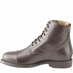 Fouganza Horse Riding Lace-Up Jodhpur Boots Paddock 500 Riding Boots