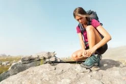 Quechua MH100, Mid Waterproof Hiking Shoes, Women's