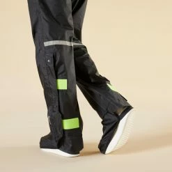 Btwin 500, City Cycling Rain Overpants, Adult Bottoms