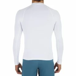 Discount 🥰 Olaian 🏄 Surfing Long-sleeved UV-protection Top T-shirt 100 - Grey 👍 14 Olaian Surfing Long-sleeved UV-protection Top T-shirt 100 - Grey