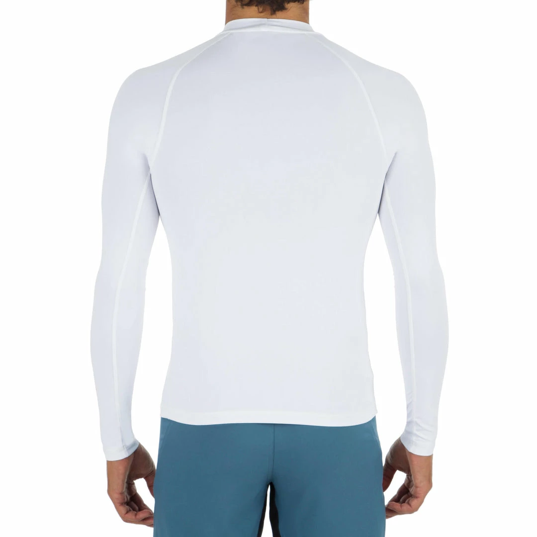 Discount 🥰 Olaian 🏄 Surfing Long-sleeved UV-protection Top T-shirt 100 - Grey 👍 4 Olaian Surfing Long-sleeved UV-protection Top T-shirt 100 - Grey