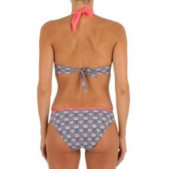 Olaian Bikinis, Boardshorts Elena Push-Up Swimsuit Top With Fixed Padded Cups